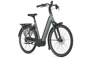 GAZELLE Grenoble C5+ First Edition 75nm 540wh Dames Twilight Green Mat 49cm 2027