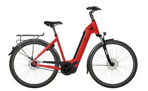 VELO DE VILLE AEB 890 PURE 5v 75nm 540wh Scarlet Red Mat 45cm 45cm 2026