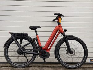 Gazelle Eclipse C380 L 27-5" SE 750Wh Lage instap Metallic orange mat 45cm S 2024
