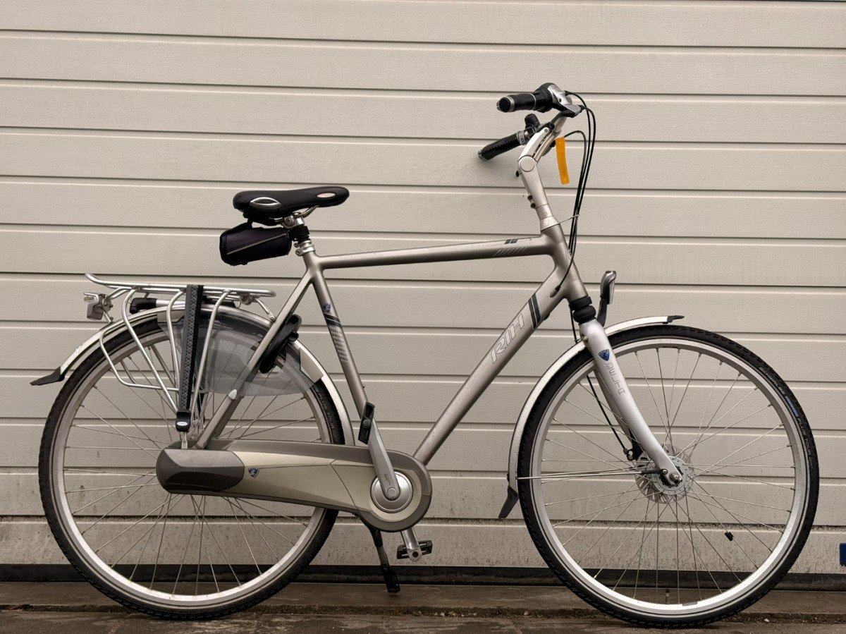 RIH Delta Heren Zilver 60cm XL