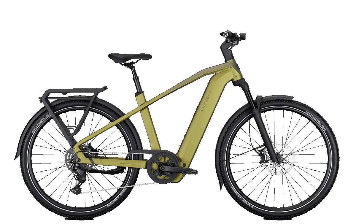 KALKHOFF ENTICE 5+ MOVE 9v 120nm 800wh Heren Meadowgreen Matt 53cm 2026