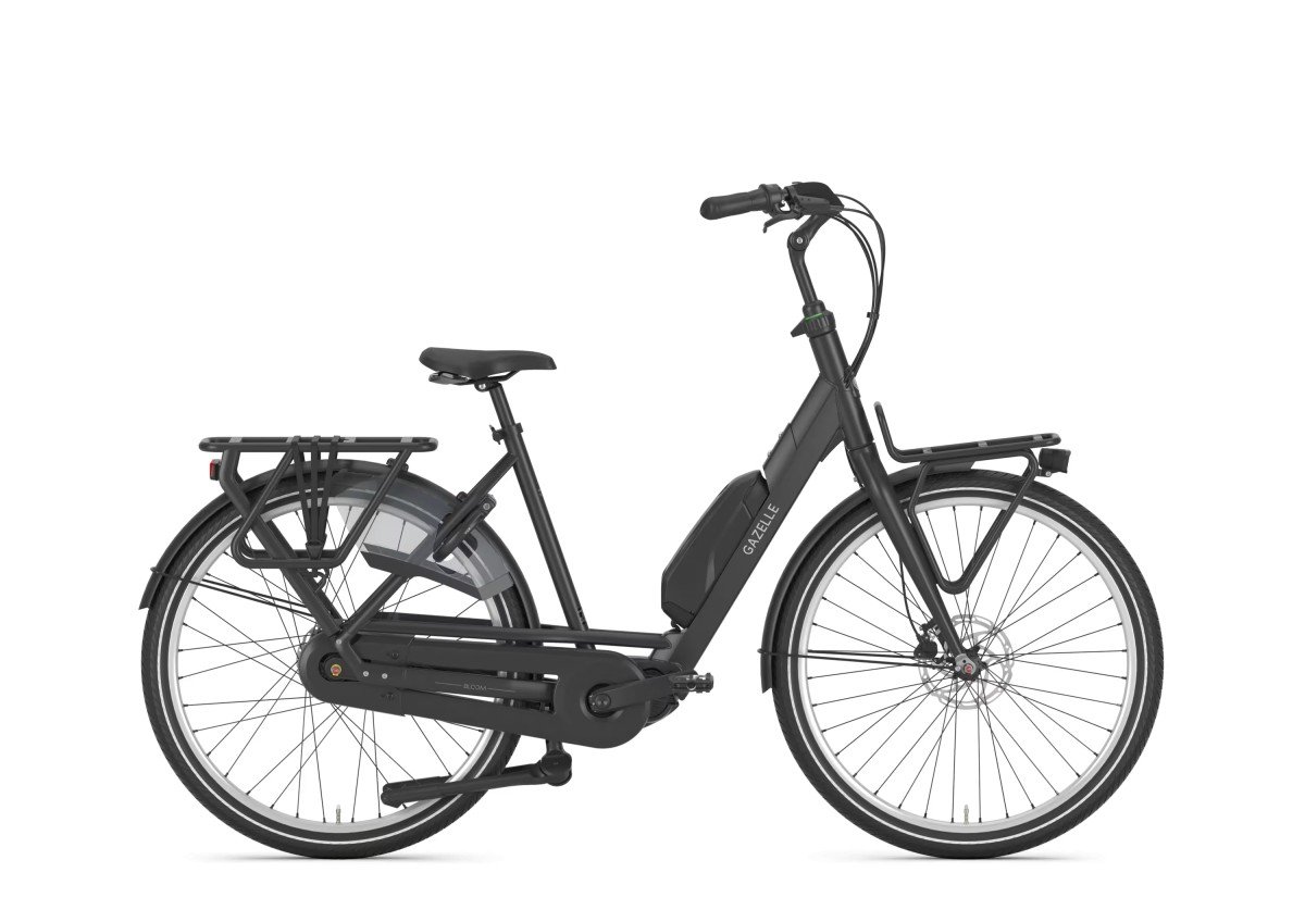 GAZELLE Bloom C310 enviolo 60nm 418wh Dames Black Mat 57cm 2026