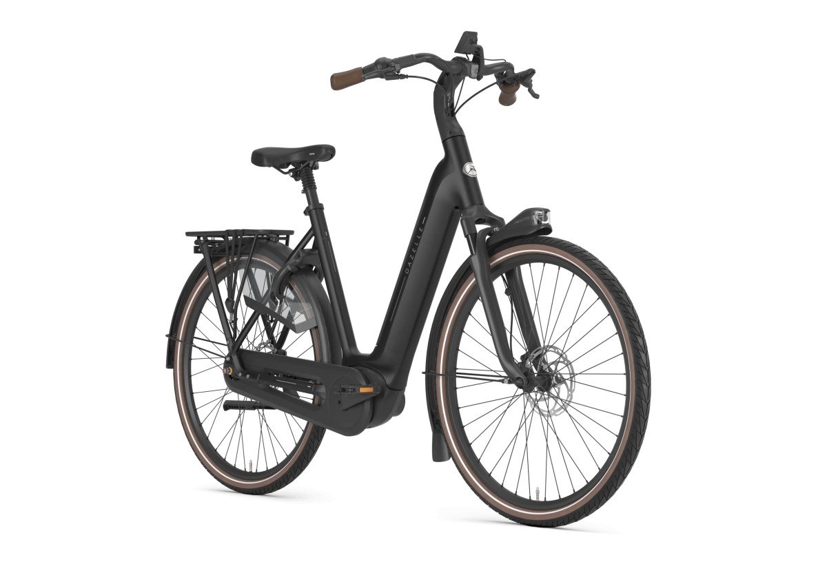 GAZELLE Grenoble C8+ 50nm 540wh Dames Black Mat 46cm 2026